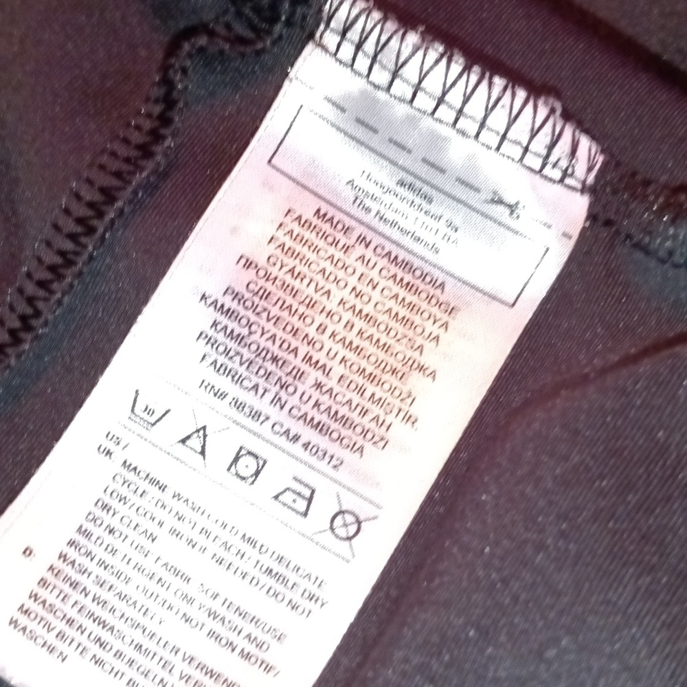 ADIDAS AeroReady Women's Black Mesh Panel Athletic Leggings Size XL - LIKE NEW!! - Picture 8 of 13